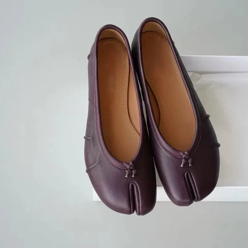 Abigail Vegan Leather Flats