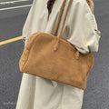 Amalia Suede Shoulder Bag