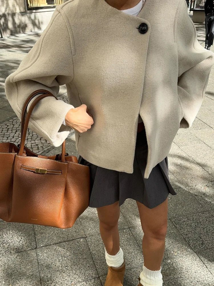Carolina One Button Coat