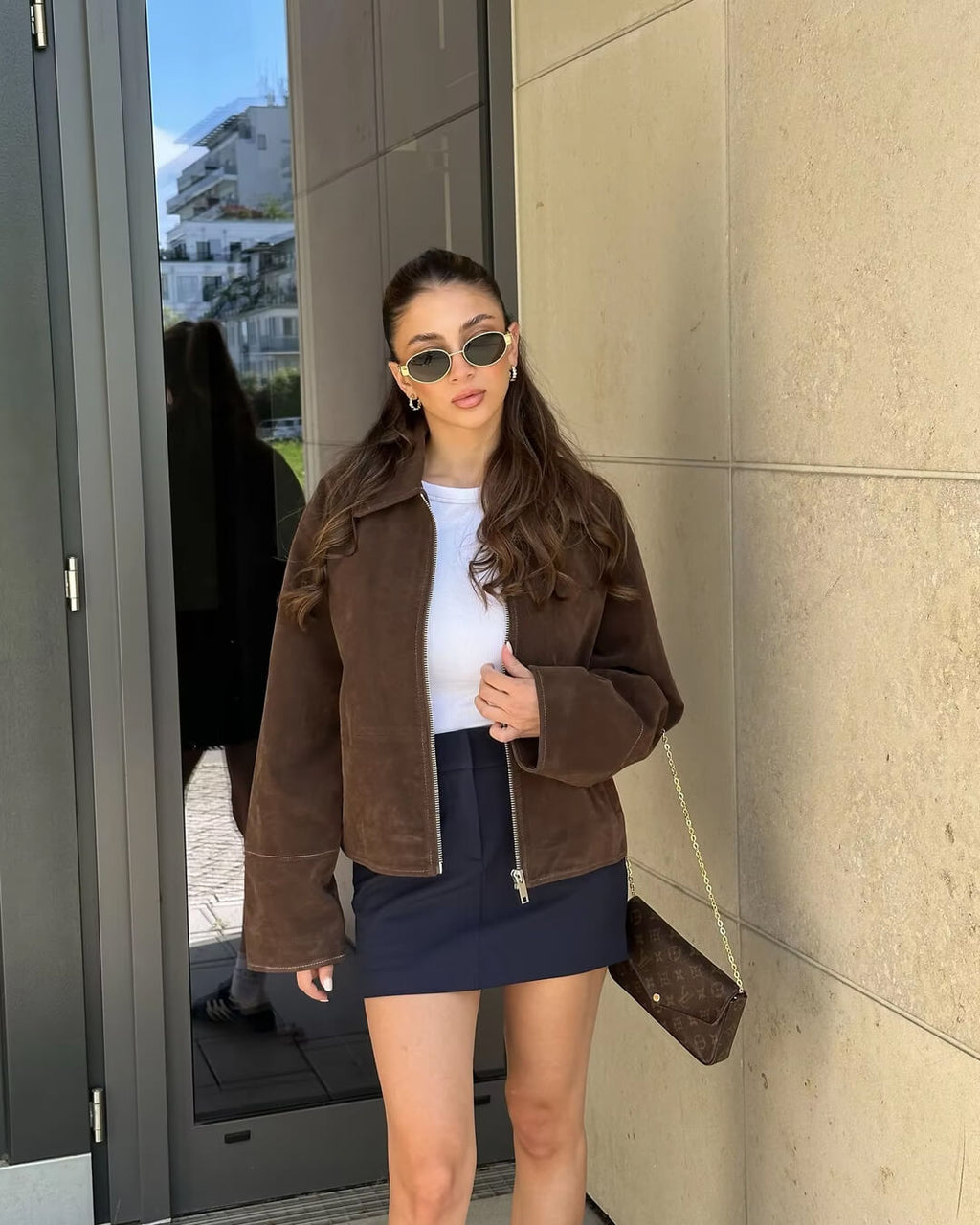 Lydia Suede Jacket