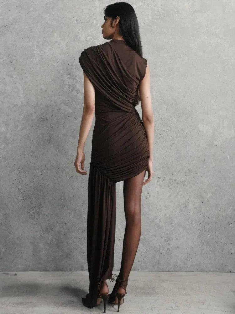 Olivia Ruffle Mini Dress