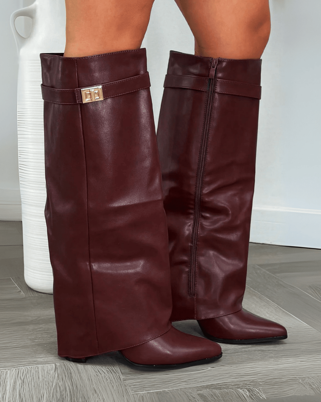 Rachelle Leather Boots