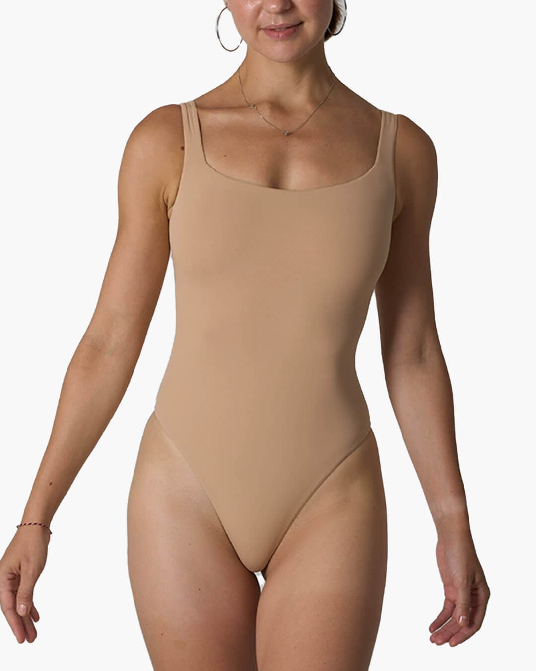 GruLan Square Shapewear Bodysuit