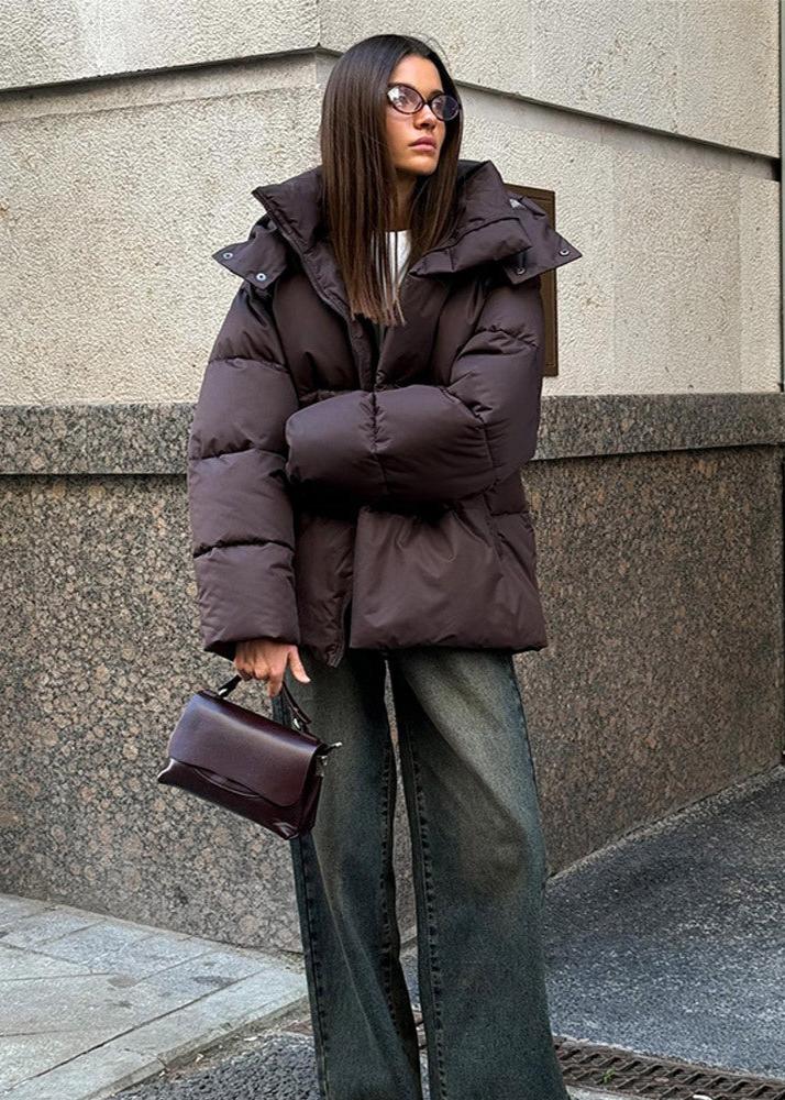 Sienna Detachable Hood Puffer Jacket