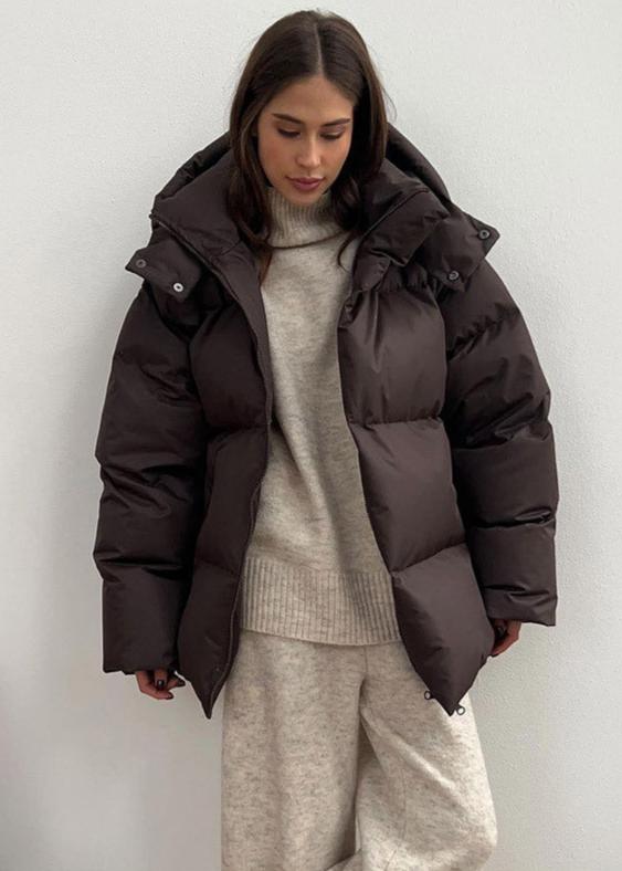 Sienna Detachable Hood Puffer Jacket